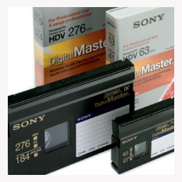 HDV Digital Master Tapes Transfers